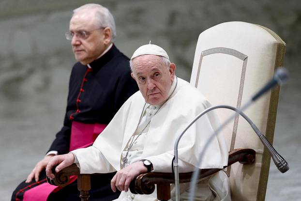 Pope Francis holds weekly general audience at the Vatican