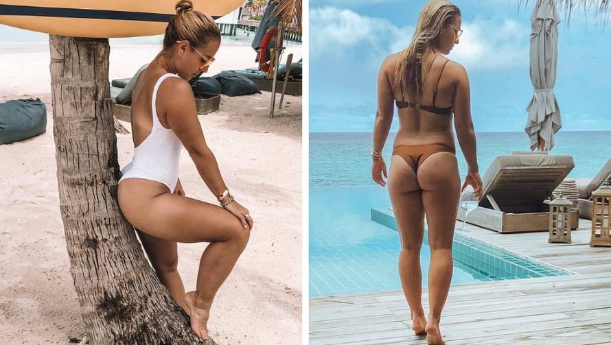 Slovačka tenisačica u tangama: Fanove časti vrućim fotkama...