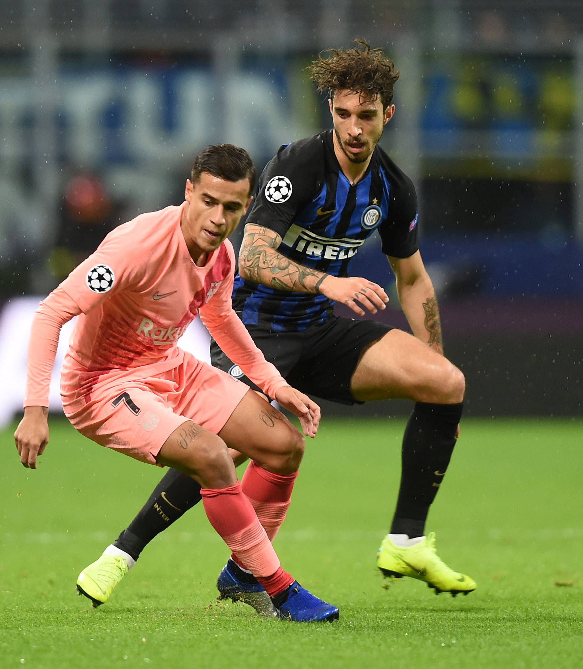 Champions League - Group Stage - Group B - Inter Milan v FC Barcelona