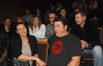 Hrvatski glumci slavili krštenje sina Larise i Gorana Navojca 