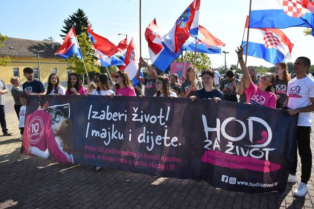 Pogledajte fotografije. U Sl. Brodu održan Hod za život