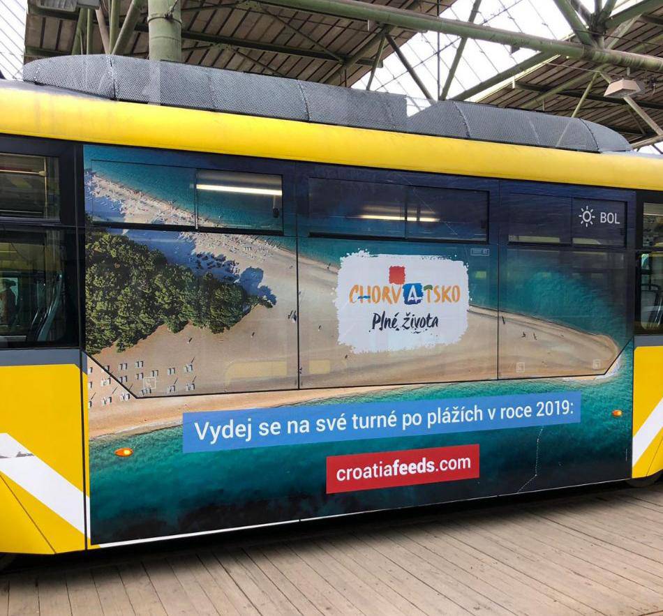 U velikim europskim gradovima na busevima gledaju Hrvatsku