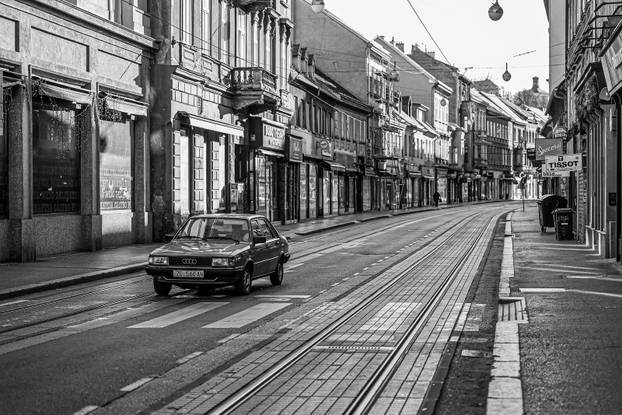 Zagreb: Mirno uskršnje jutro u središtu grada