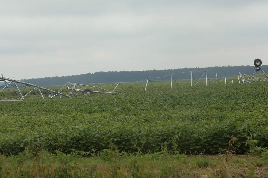 Sanacija štete u Retkovcu nakon razornog nevremena