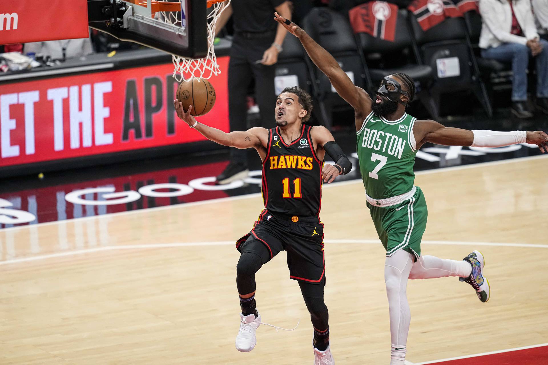 NBA: Playoffs-Boston Celtics at Atlanta Hawks