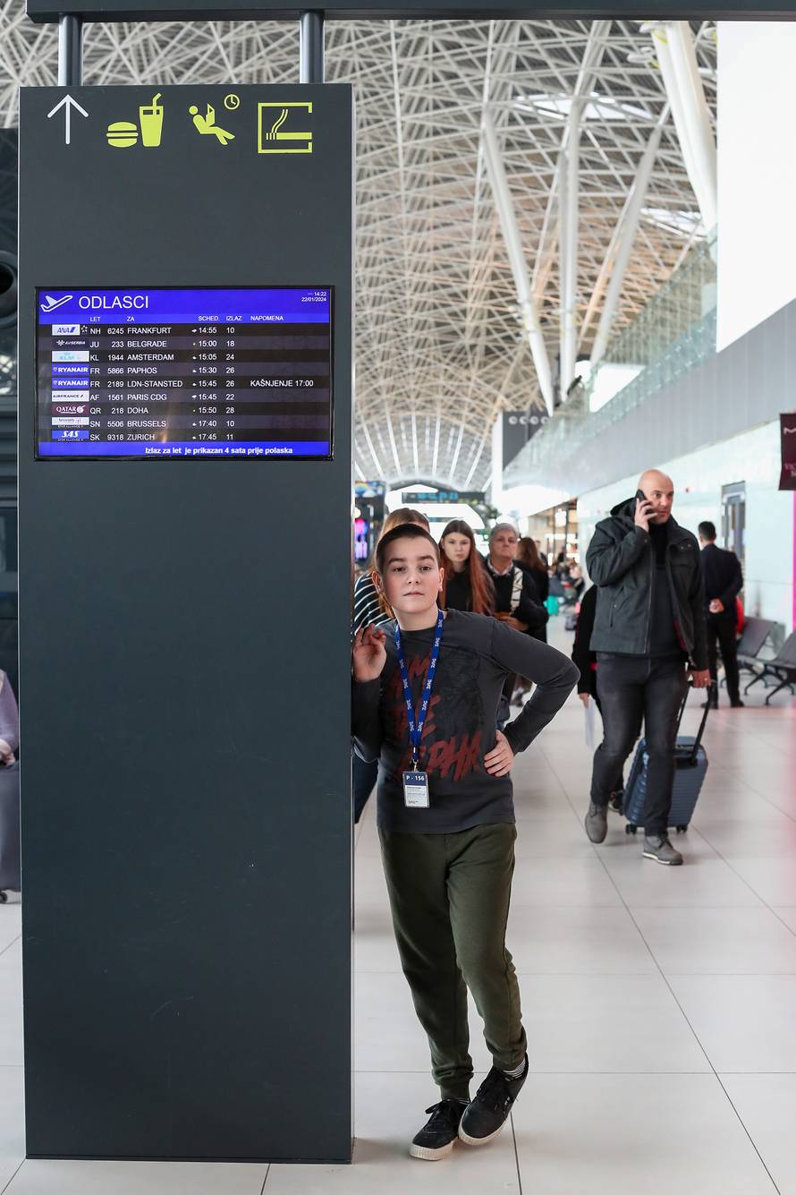 Zagreb: Ispunjavanje želje dječaku Janu Baliću