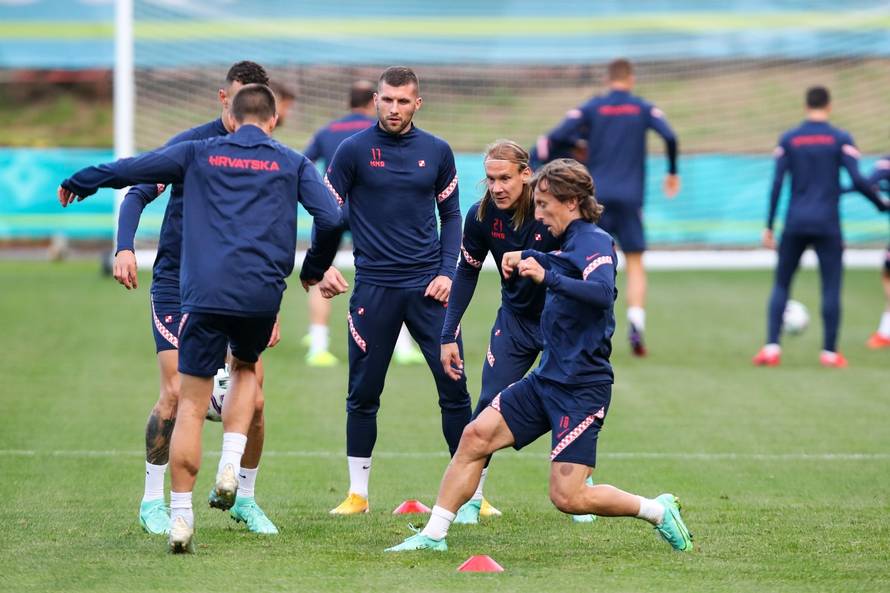 UEFA Europsko prvenstvo 2020, Hrvatska odradila trening uoči sutrašnjeg sraza sa Škotskom