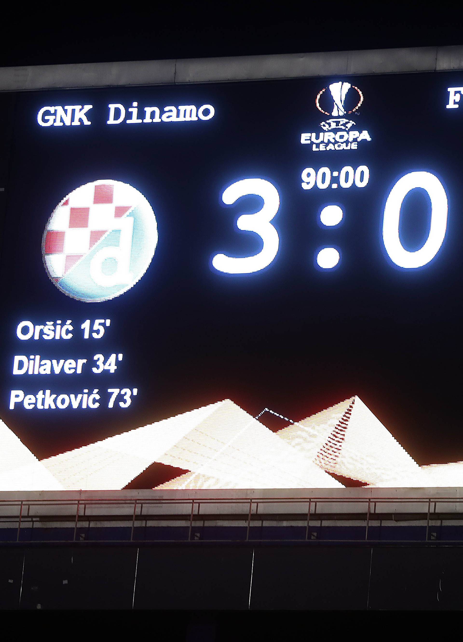 Zagreb: Dinamo i Viktorija u uzvratnoj utakmici Å¡esnaestine finala Europa lige