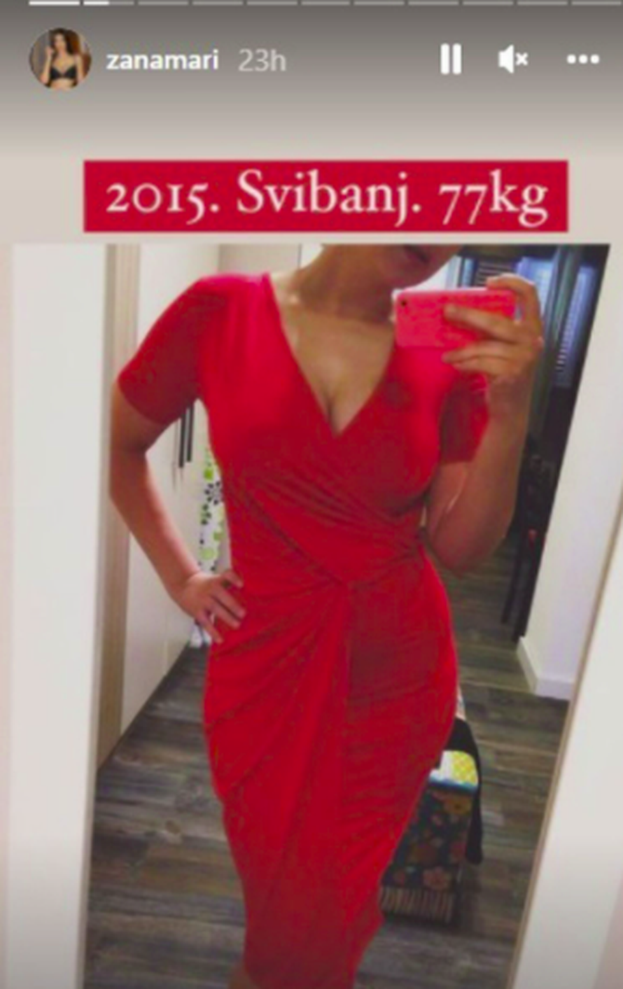 Žanamari iznenadila: 'Ovo sam ja u badiću sa 75 kila! Imam samo tri fotke, jasno je zašto...'