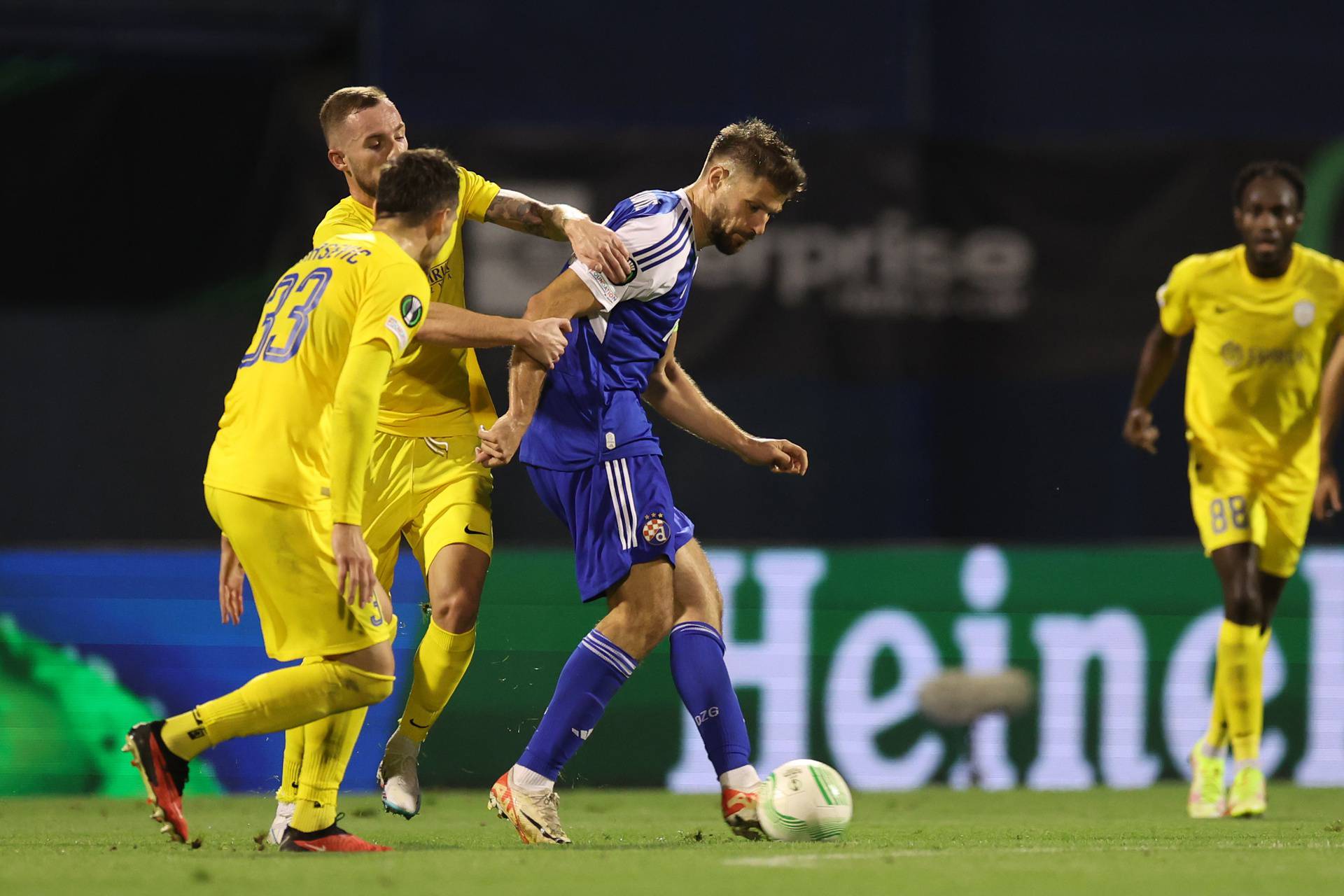 Zagreb: Prva utakmica grupne faze UEFA Konferencijske lige, GNK Dinamo - Astana