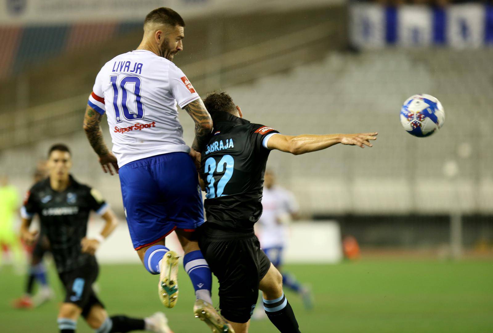 Split: Utakmica 2. kola SuperSport HNL-a između HNK Hajduk i HNK Rijeka