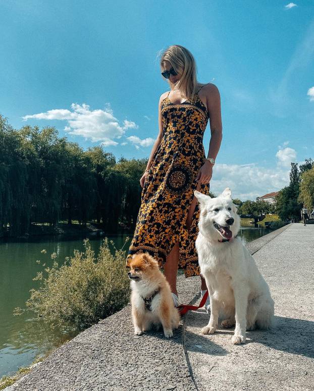 FOTO Buduća gospođa Dončić: 'I dalje se družimo s prijateljima koje smo upoznali u Hrvatskoj'