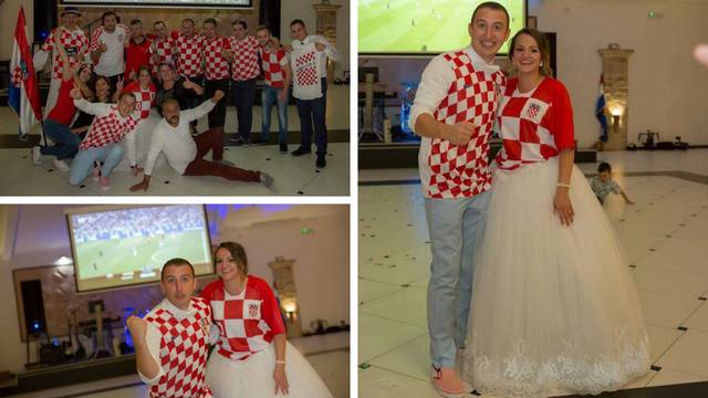 Euforija: Tremu smo imali zbog Hrvatske, a ne zbog vjenčanja