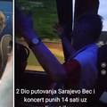 VIDEO Solo koncert za autobus: Pjevao 14 sati od Sarajeva do Beča, snimka postala viralna