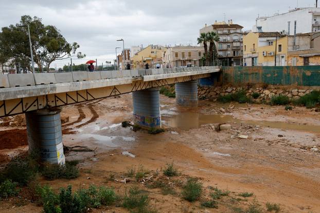 Heavy rains in Paiporta