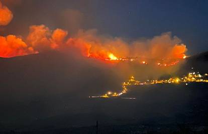Šumski požar kraj Šibenika se širi: 'Gasit će četiri zrakoplova, nema koji vjetar nije puhao'