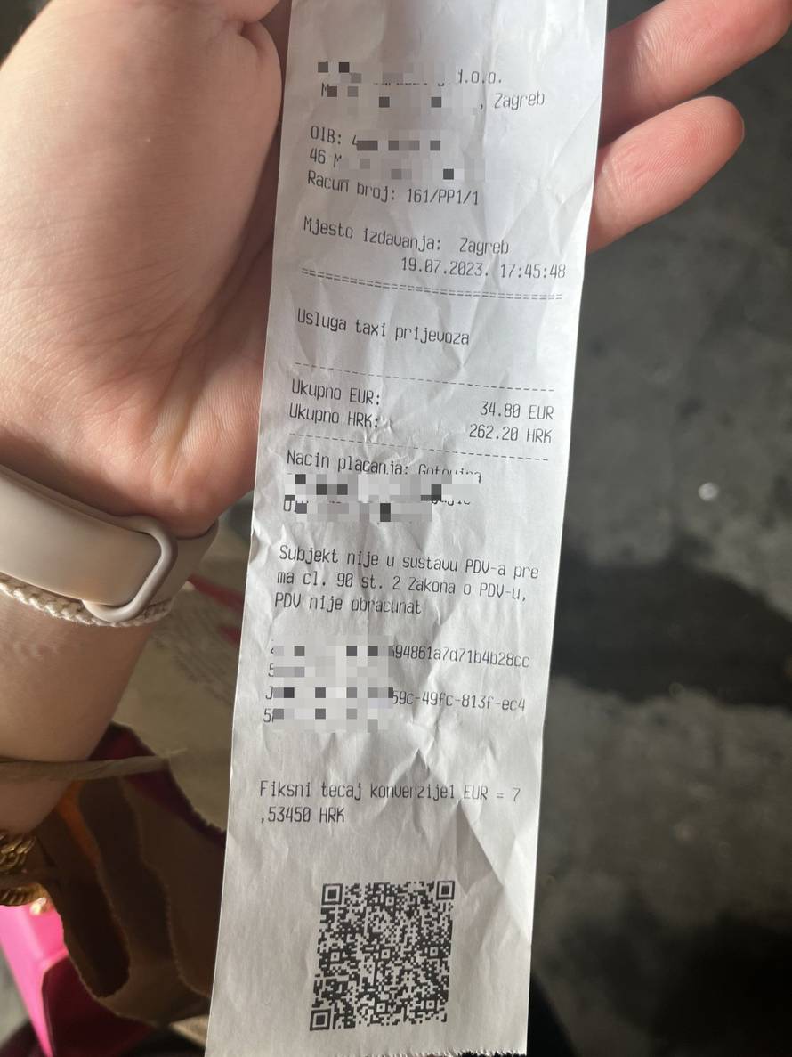 'Taksist mi je u Zagrebu u oluji naplatio 34 eura za 2 kilometra! I još si je htio zadržati 20 centi'