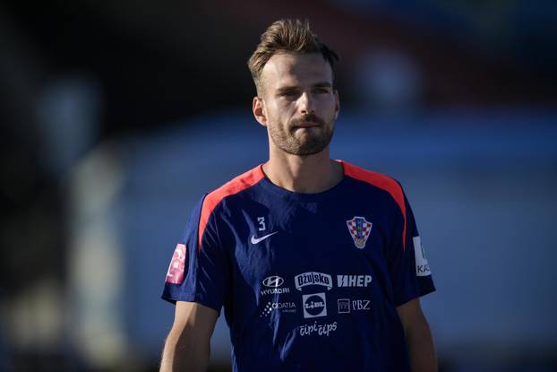 Zagreb: Trening hrvatske nogometne reprezentacije