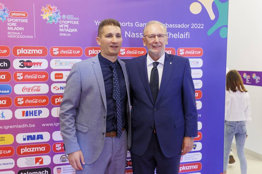 Split: Održana je ceremonija predstavljanja novog ambasadora Plazma Sportskih igara mladih, Nassera Al-Khelaifija