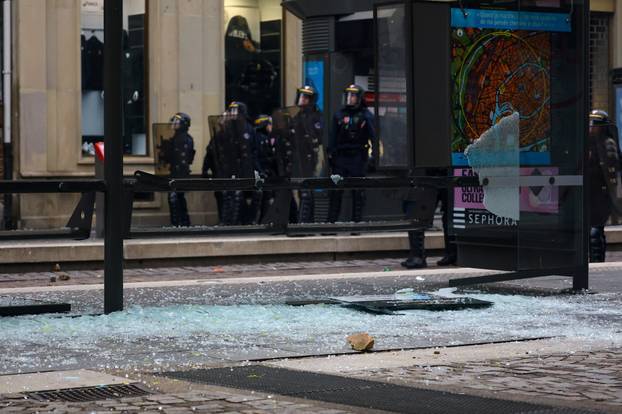Nationwide protests in France against the cost of living