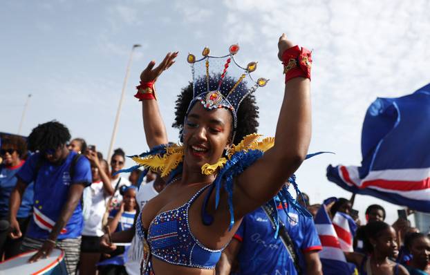 FIFA World Cup 2026 - Cape Verde arrive home in Praia