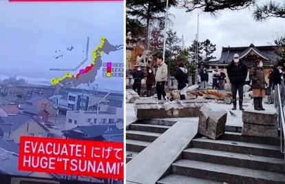 U Japanu upozorili na tsunami, valovi već udaraju u obalu. Vlasti: Odmah se evakuirajte!