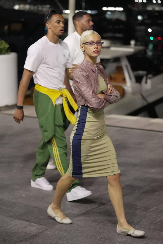 Trent Alexander Arnold and Iris Law 