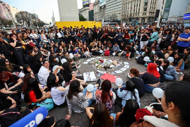 One Direction fans gather to pay tribute to Liam Payne, in Buenos Aires