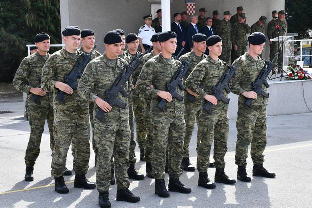Požega: Svečana prisega ročnika na temeljnom vojnom osposobljavanju