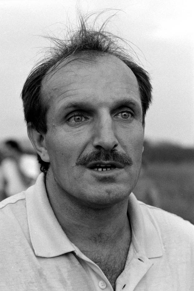 Zagreb: Vjekoslav Šafranić, osnivač prve zaštitarske tvrtke u Hrvatskoj, rujan 1990.