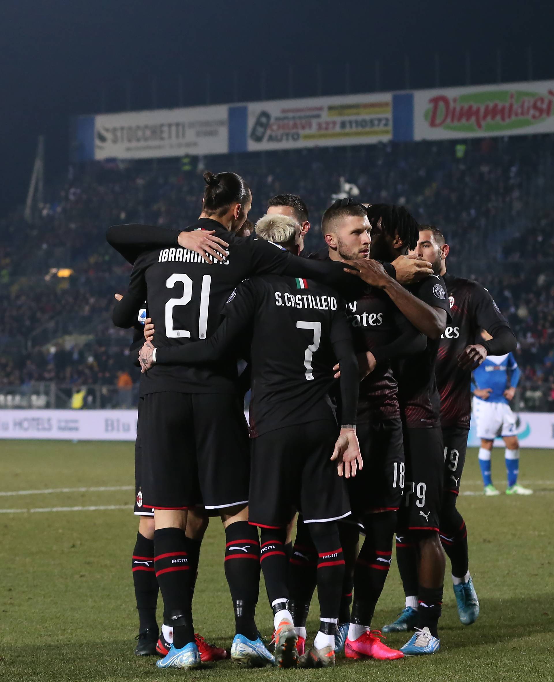 Brescia v AC Milan - Serie A - Stadio Mario Rigamonti