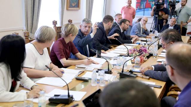 Zagreb: OdrÅ¾ana sjednica Odbora za Ustav, Poslovnik i politiÄki sustav