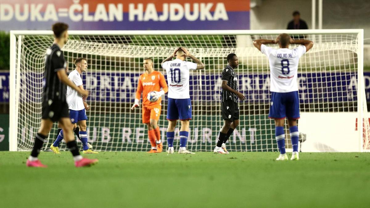 Hajduk poražen na Poljudu! Niti Livaja ih nije uspio spasiti