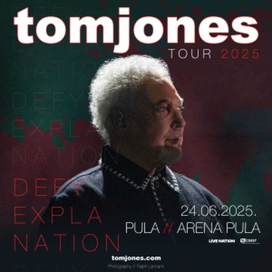 Tom Jones stiže u Arenu Pula!