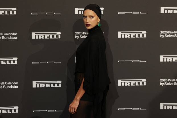 Launch of the 2026 Pirelli Calendar at Municipal House in Prague