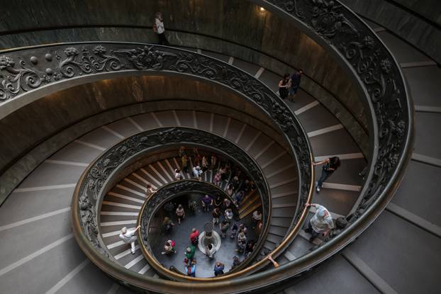 A tour of some locations within the Vatican museum ahead of the conclave