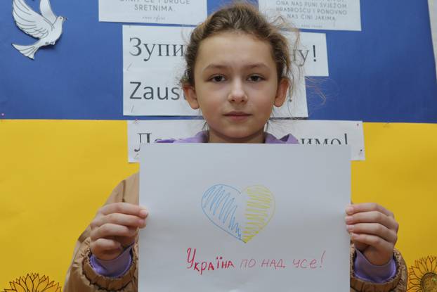 Majke s djecom pristigle iz Ukrajine smještene su u Lovasu