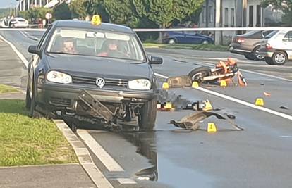 Stravični detalji nesreće: Pao s motocikla pa ga pregazio auto