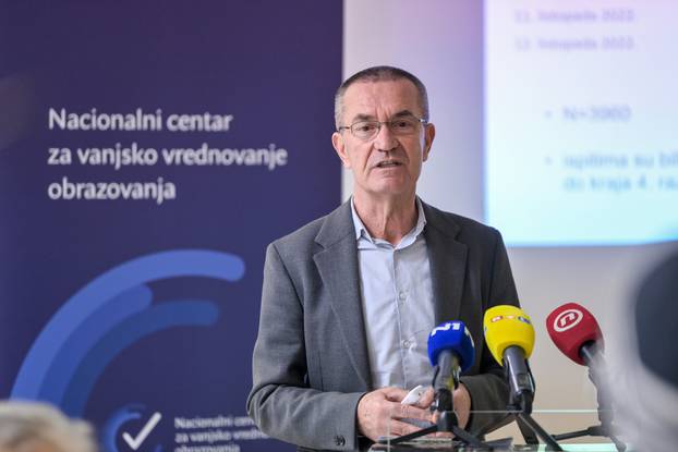 Zagreb: Vinko Filipović predstavio je rezultate nacionalnih ispita provedenih u listopadu 2022. godine