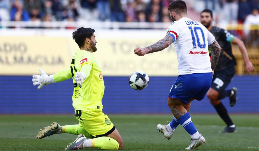 Susret 28. kola SuperSport HNL-a između Hajduka i Istre 1961