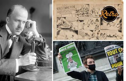 Prvi komercijalni prekoatlantski poziv, svijet je upoznao Flasha Gordona, napali Charlie Hebdo