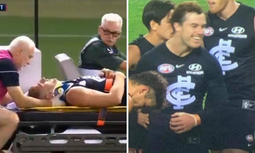 Dečki, što je smiješno? Suigrač u nesvijesti, a oni se zabavljaju