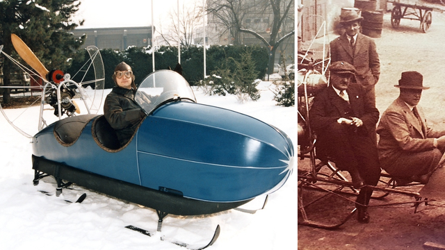 U Tehničkom muzeju čuvaju prvi hrvatski snjegomobil: 'Išao je 35 km/h, ljeti je postajao auto'