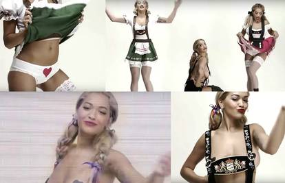 Rita Ora u seksi videu pokazala gole grudi i plesala u gaćicama