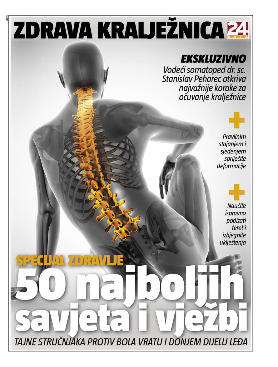 Boli vas kralježnica? Imamo za vas najbolje vježbe i savjete