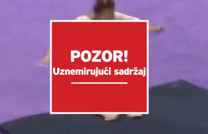 Užas u SAD-u! Gimnastičarka pri doskoku slomila obje noge