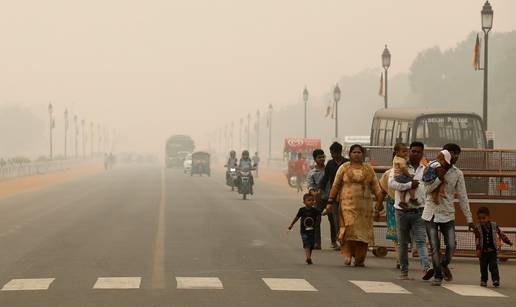 New Delhi se guši u smogu, krizom najviše pogođena djeca