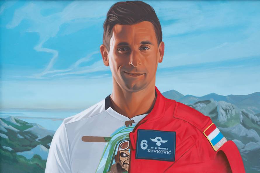 U Zadru oslikali mural u spomen preminulom pilotu Novkoviću