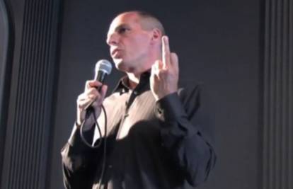 ''Video je montaža, Varoufakis u Zagrebu nije pokazao prst''