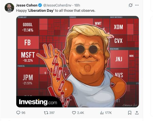 FOTO Internet 'gori' nakon što je Trump uveo carine cijelom svijetu: Ovo su najbolji memovi